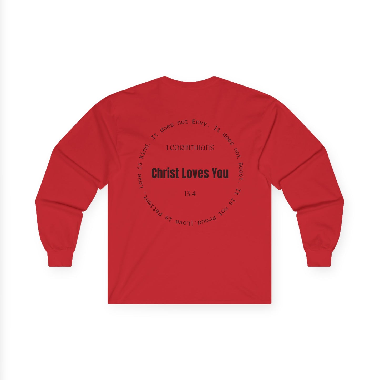1 Corinthians 13:4 Long Sleeve Shirt