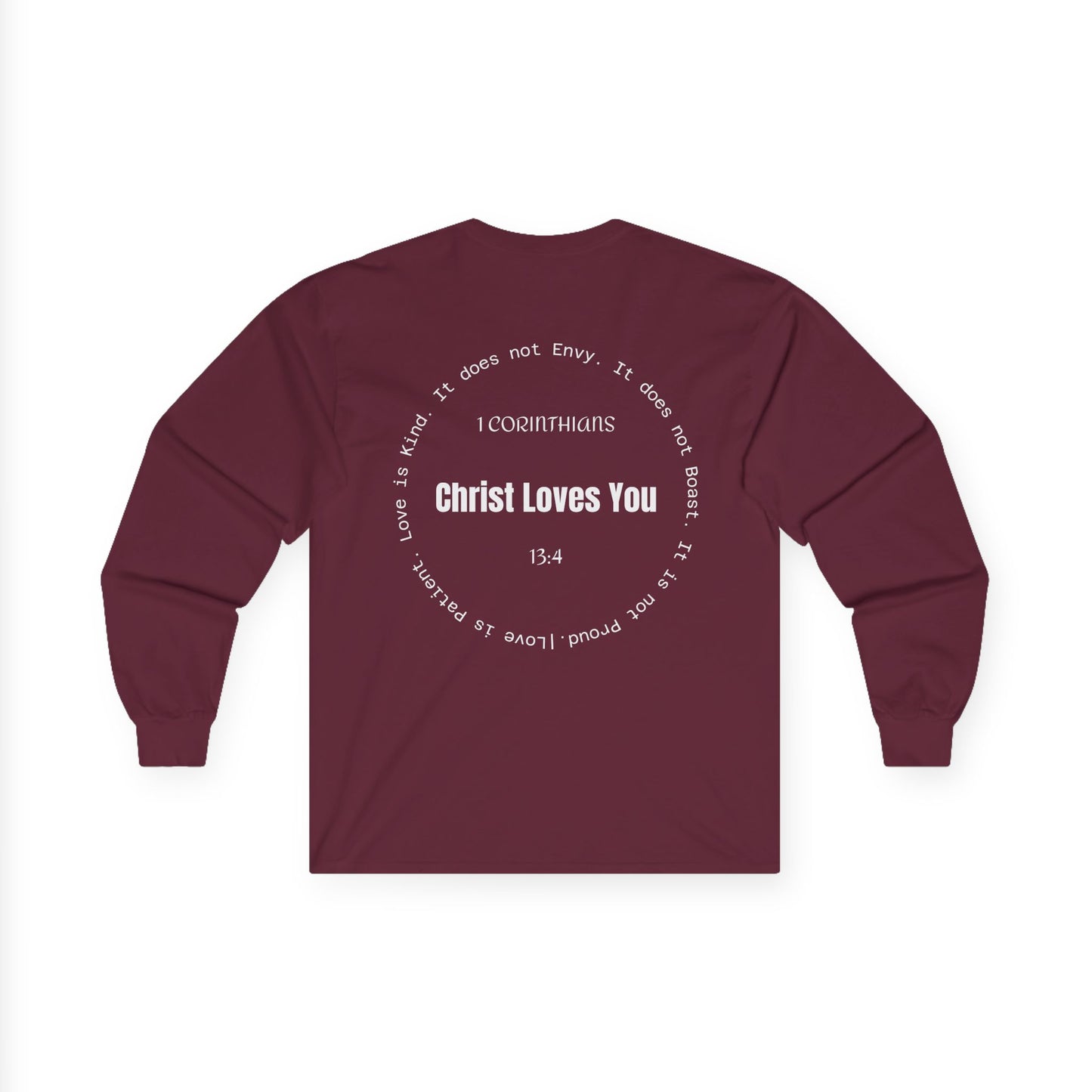 1 Corinthians 13:4 Long Sleeve Shirt
