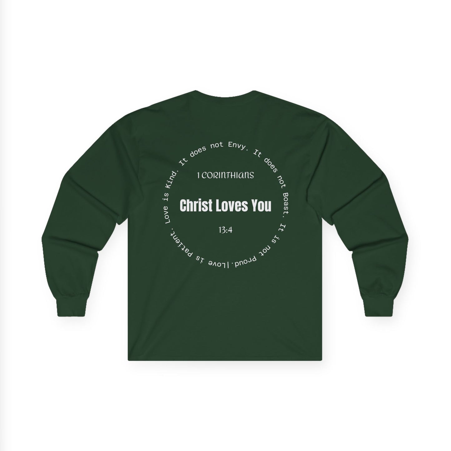 1 Corinthians 13:4 Long Sleeve Shirt