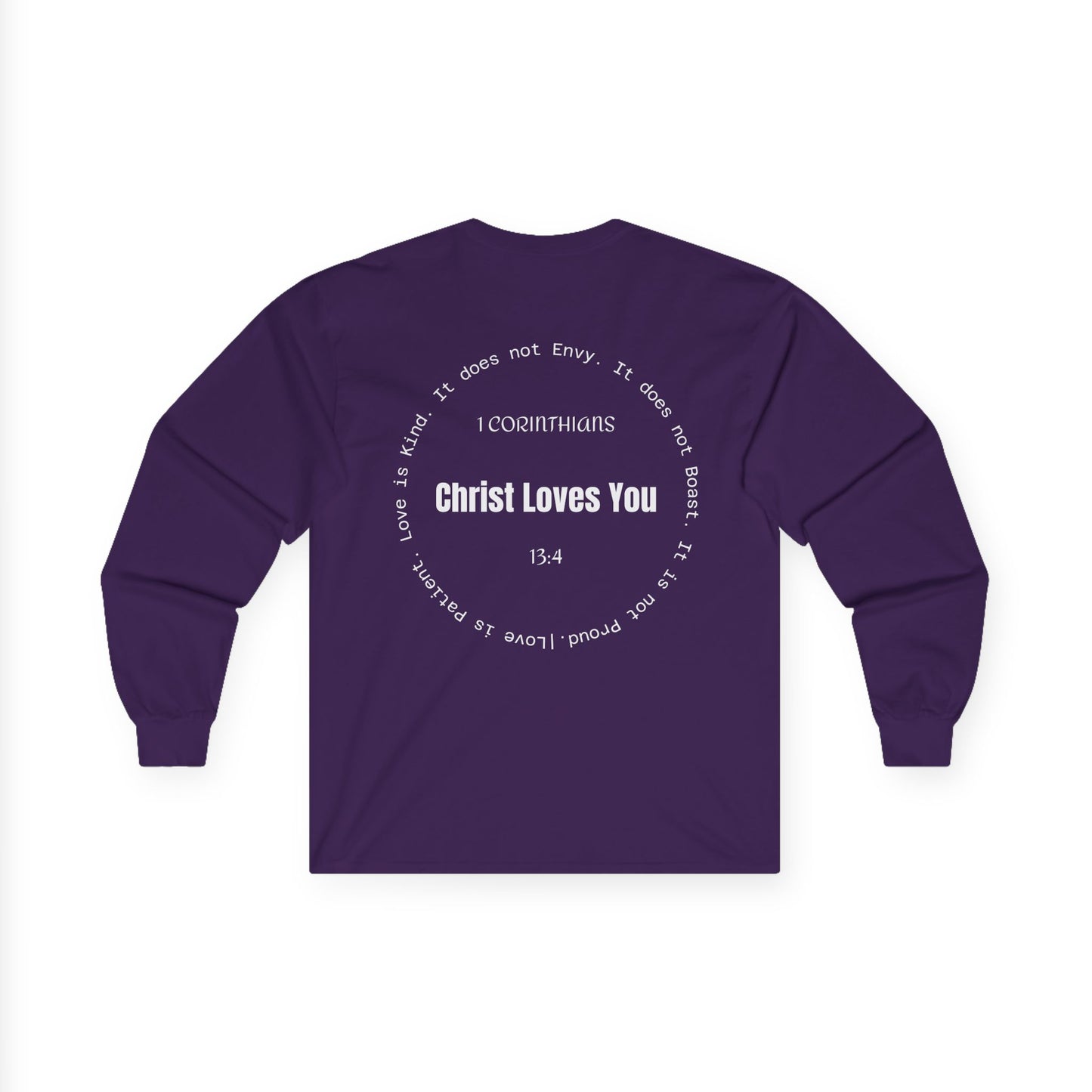 1 Corinthians 13:4 Long Sleeve Shirt